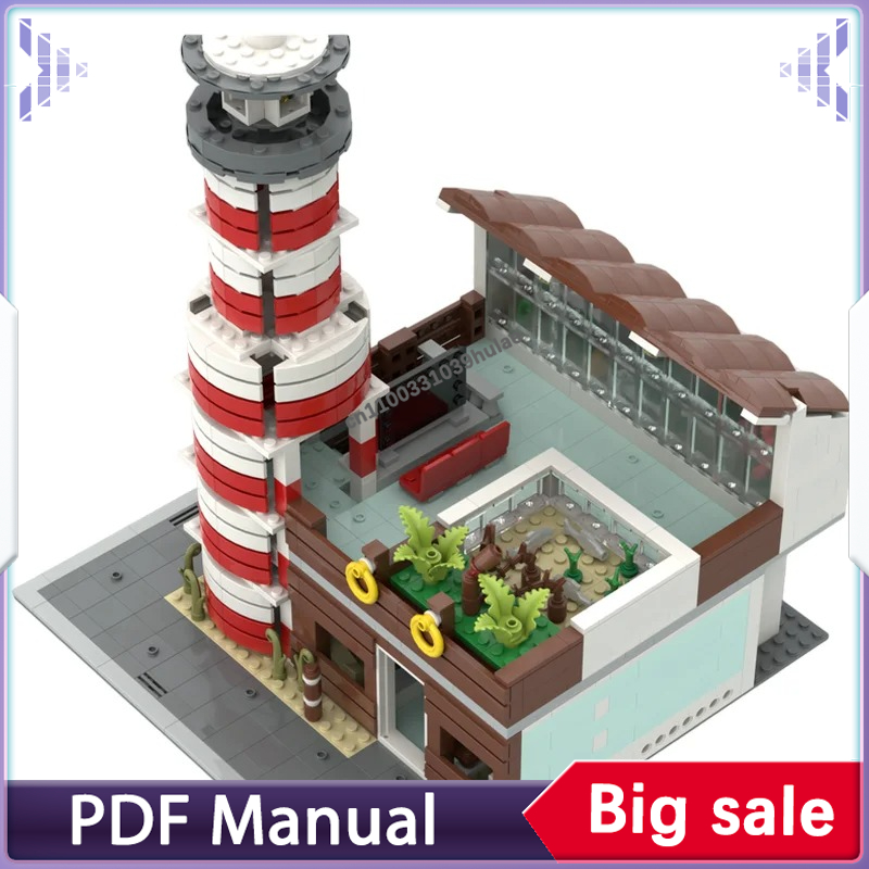 Aquarium Marine - City Aquarium MOC Building Blocks Marine