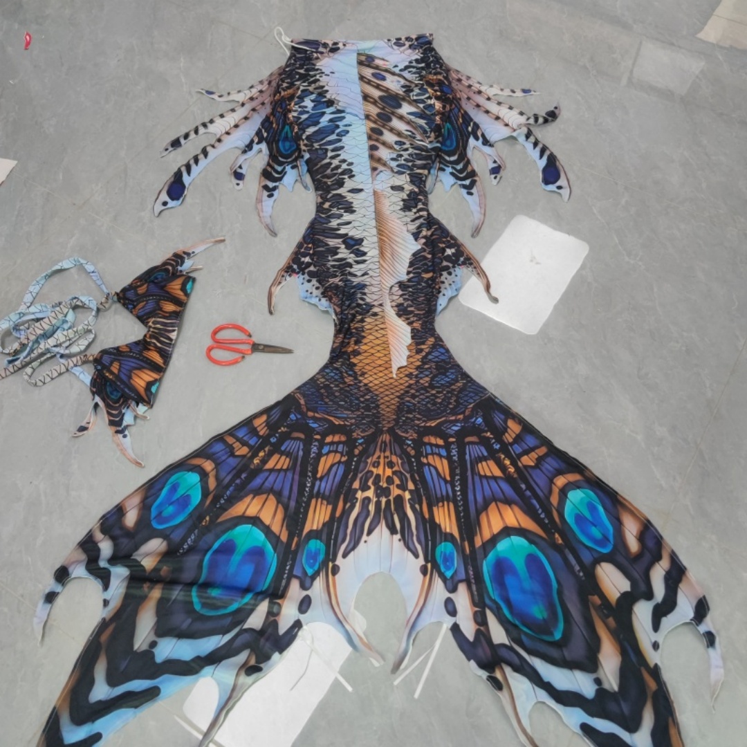 Aquarium & Marine Museum Universiti Malaysia Sabah Kota Kinabalu Sabah Reviews - New Original Multi-Color Mermaid Tail Swimsuit,