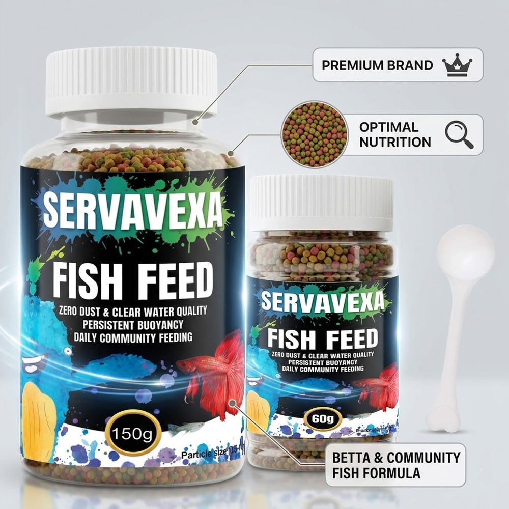 Aquarium Marina - 60g/150g Small Tropical Fish Food 0.5-1.5mm