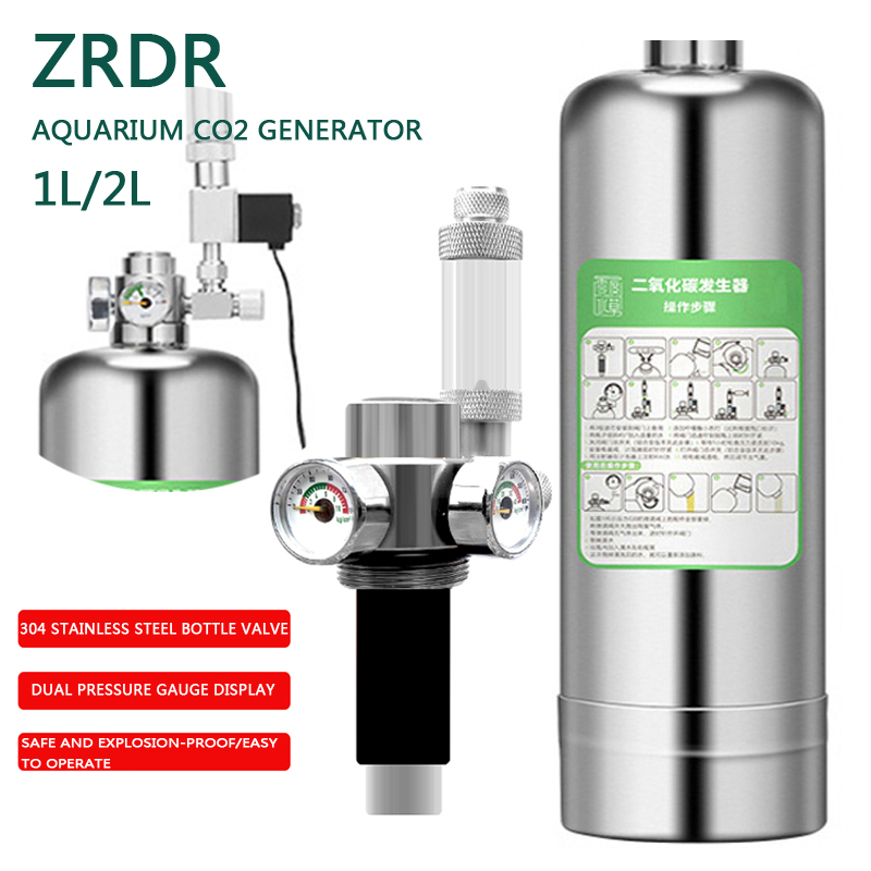 Aquarium & Marine Museum Universiti Malaysia Sabah Kota Kinabalu Sabah Reviews - ZRDR Aquarium CO2 Generator Dual Pressure