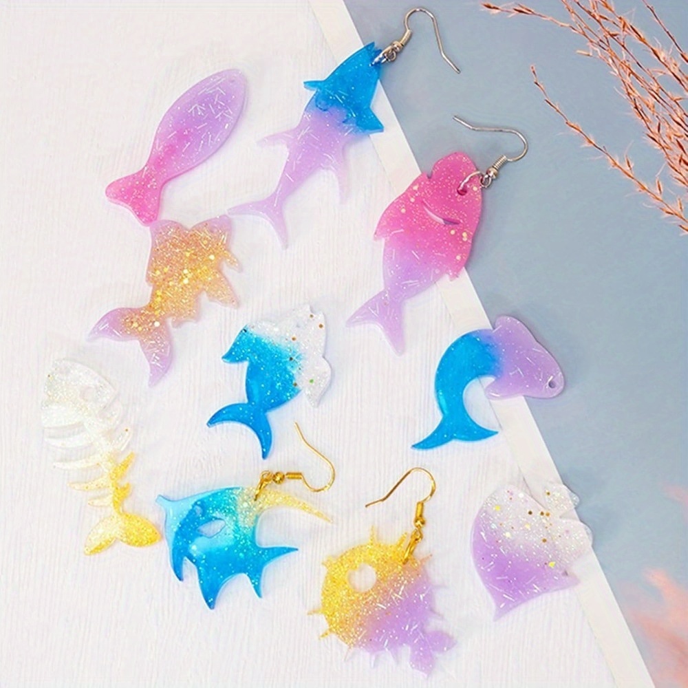 The Ocean-themed Earring And P - Aquarium Marine ulasan dan harga