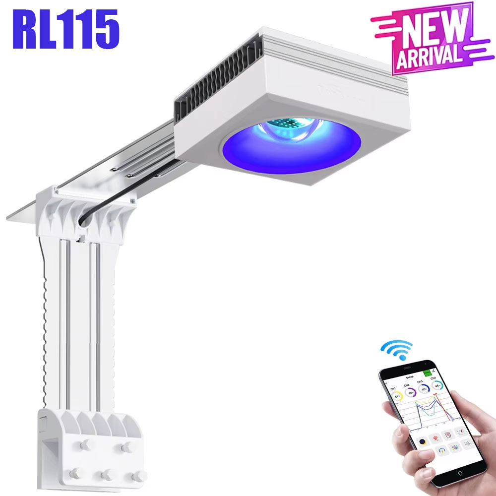 NEW PopBloom RL115 WiFi Marine - Marine Aquarium Led Lights ulasan dan harga