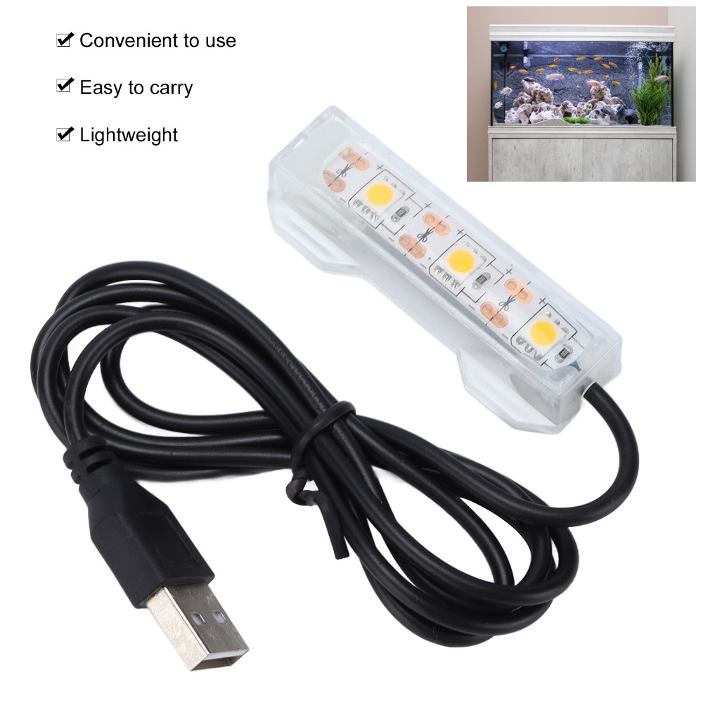 Decorative Lighting USB Aquari - Marine Aquarium Led ulasan dan harga