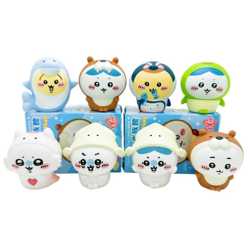 8pcs/Box Kawaii Chiikawa Aquar - Aquarium Marine ulasan dan harga