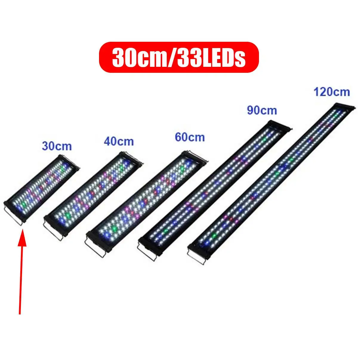 LED Aquarium Light Multi-Color - Aquarium Marine Color ulasan dan harga
