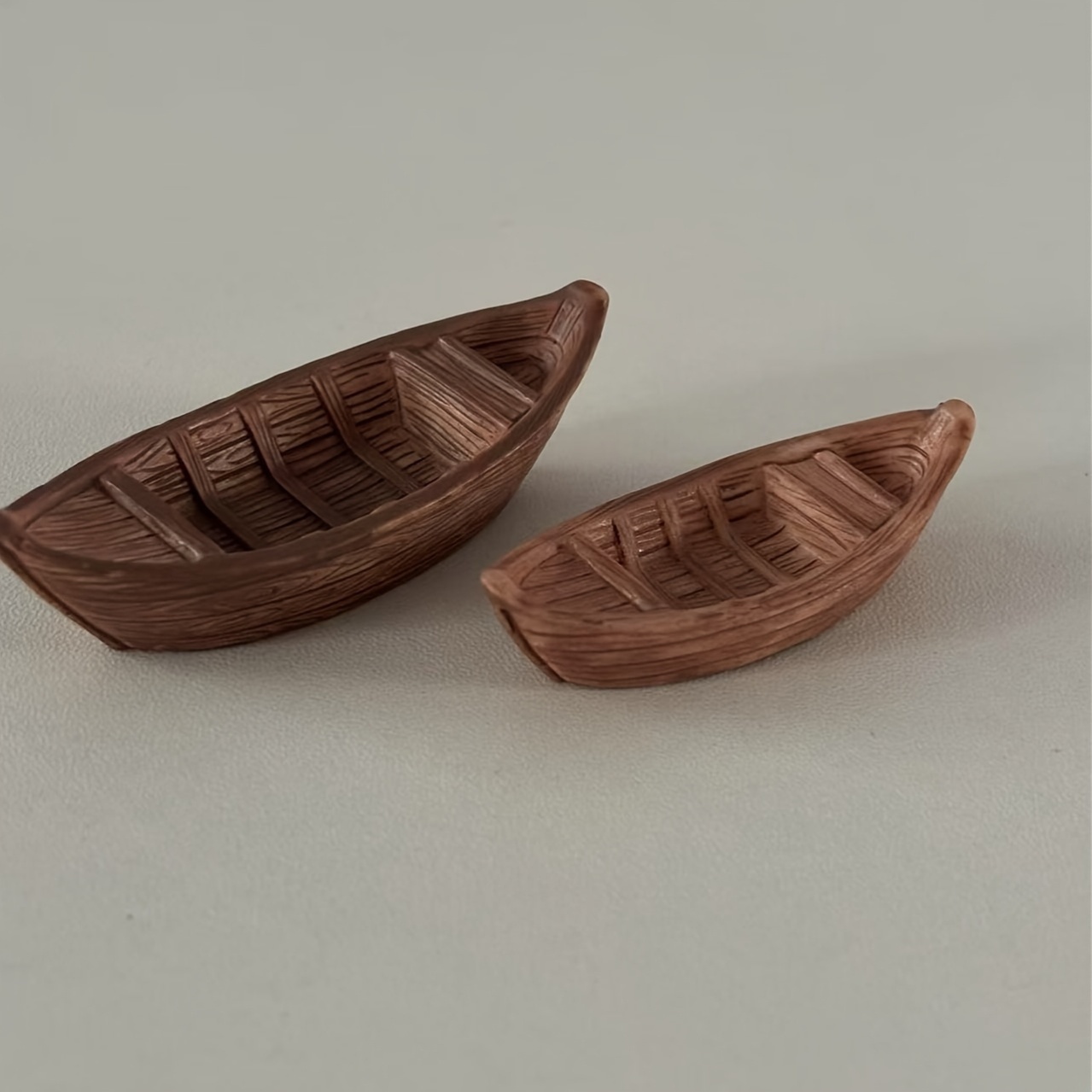 2 Mini Boats - Realistic Float - Aquarium Marina ulasan dan harga
