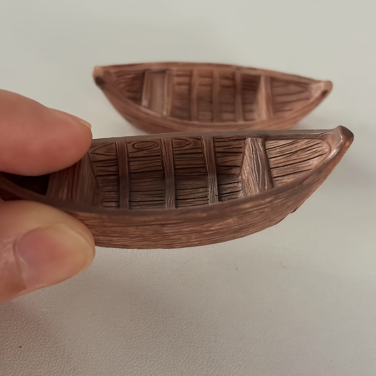 2 Mini Boats - Realistic Float - Aquarium Marina ulasan dan harga