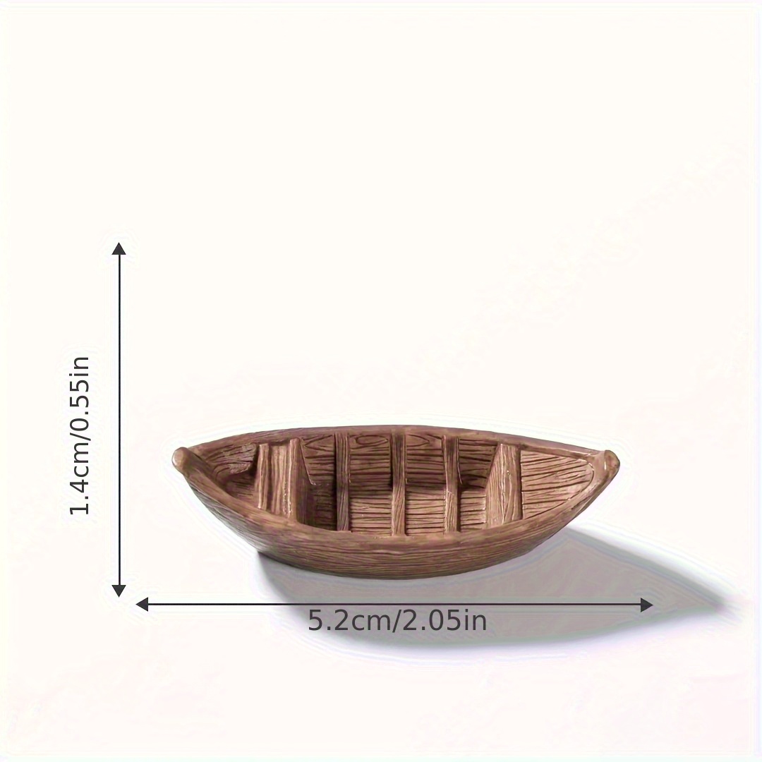 2 Mini Boats - Realistic Float - Aquarium Marina ulasan dan harga