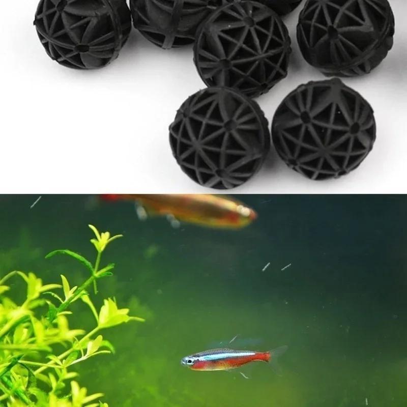 50Pcs 16mm Aquarium Bio Filter - Aquarium Marine ulasan dan harga