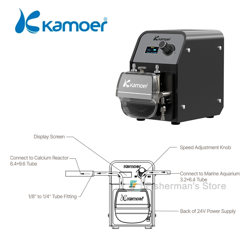 2026 Kamoer FX-STP3 WiFi Peris - Calcium Reactor Media ulasan dan harga