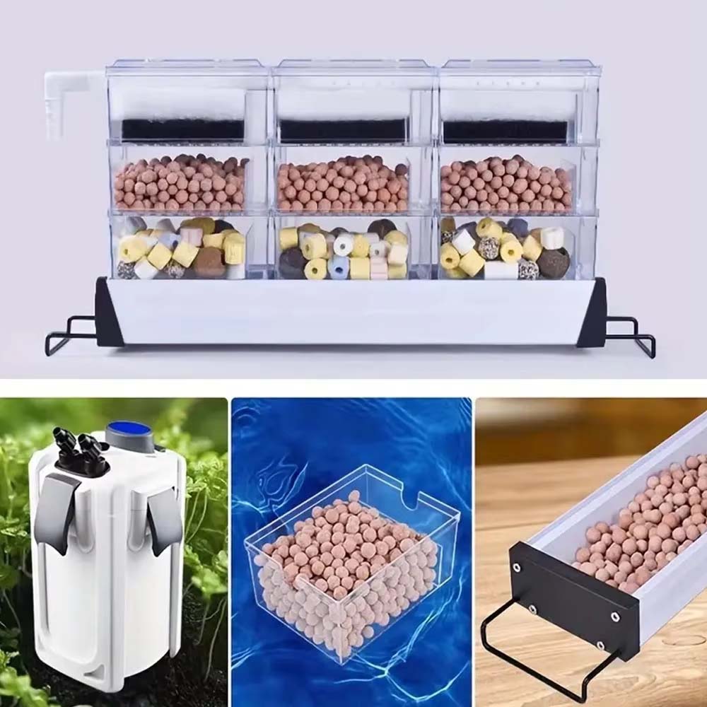 200/500g Aquarium Quartz Ball  - Marine Aquarium Filter Media ulasan dan harga