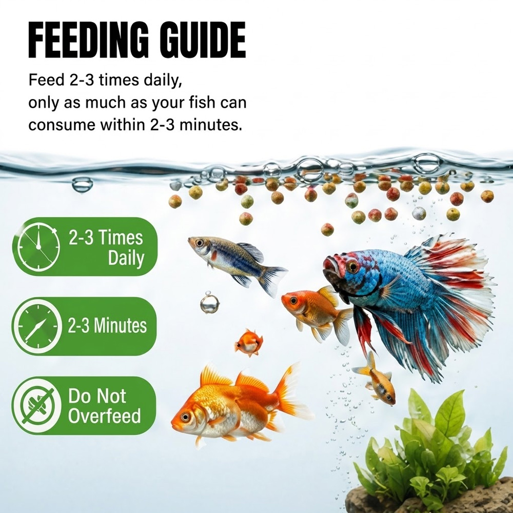 60g/150g Small Tropical Fish F - Aquarium Marina ulasan dan harga