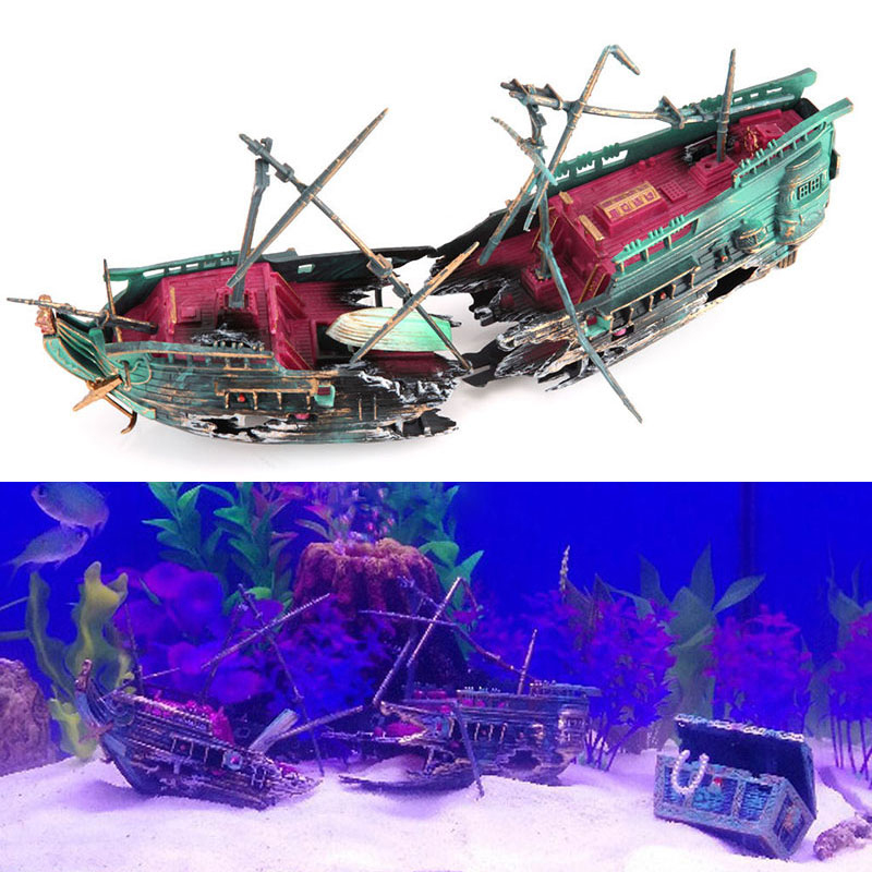 Artificial Aquarium Ornament A - Aquarium Marina ulasan dan harga
