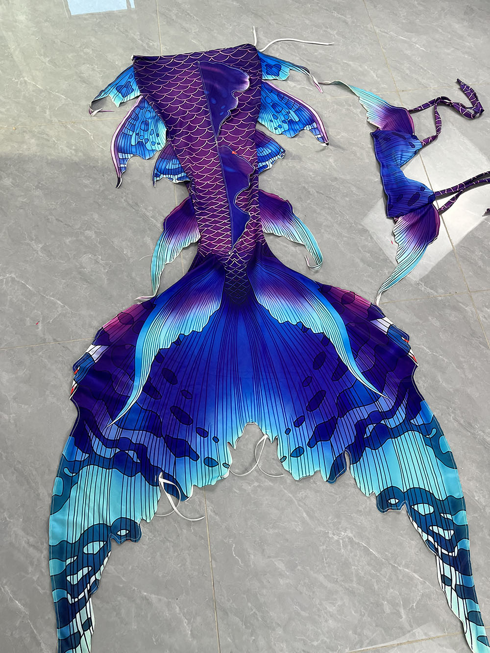 Colorful Dreamy Mermaid Tail A - Aquarium & Marine Museum Universiti Malaysia Sabah Kota Kinabalu Sabah Reviews ulasan dan harga