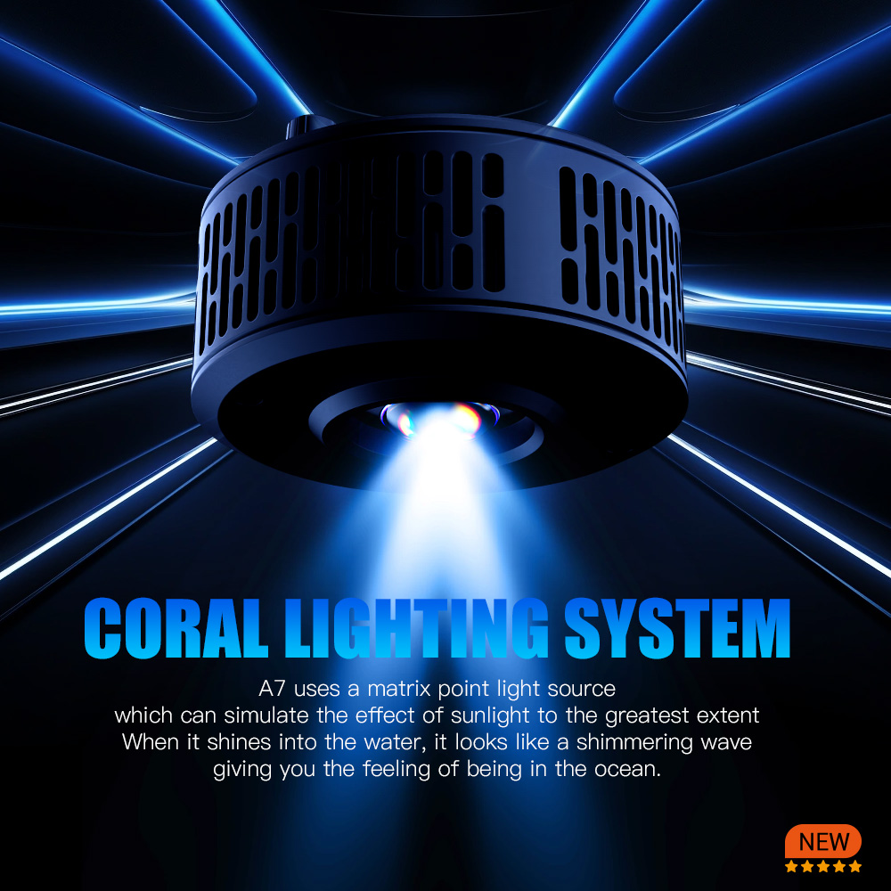 A7 III WiFi App Control Full S - Marine Aquarium Led Lights ulasan dan harga