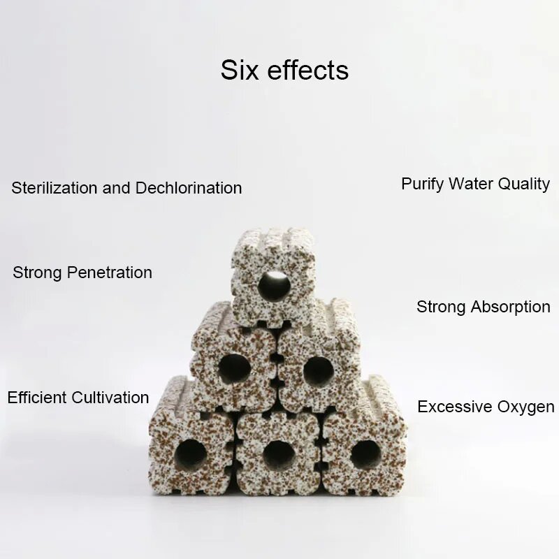 5Pcs Aquarium Filter Nano Bioc - Calcium Reactor Media ulasan dan harga