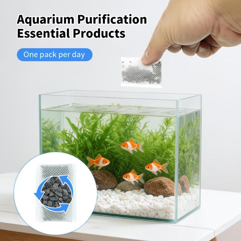10/20/40Pcs Fish Tank Activate - Marine Aquarium Filter Media ulasan dan harga