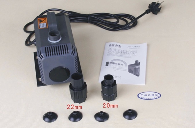 HQB-3000 60W Submersible Water - Aquarium Marine Color ulasan dan harga
