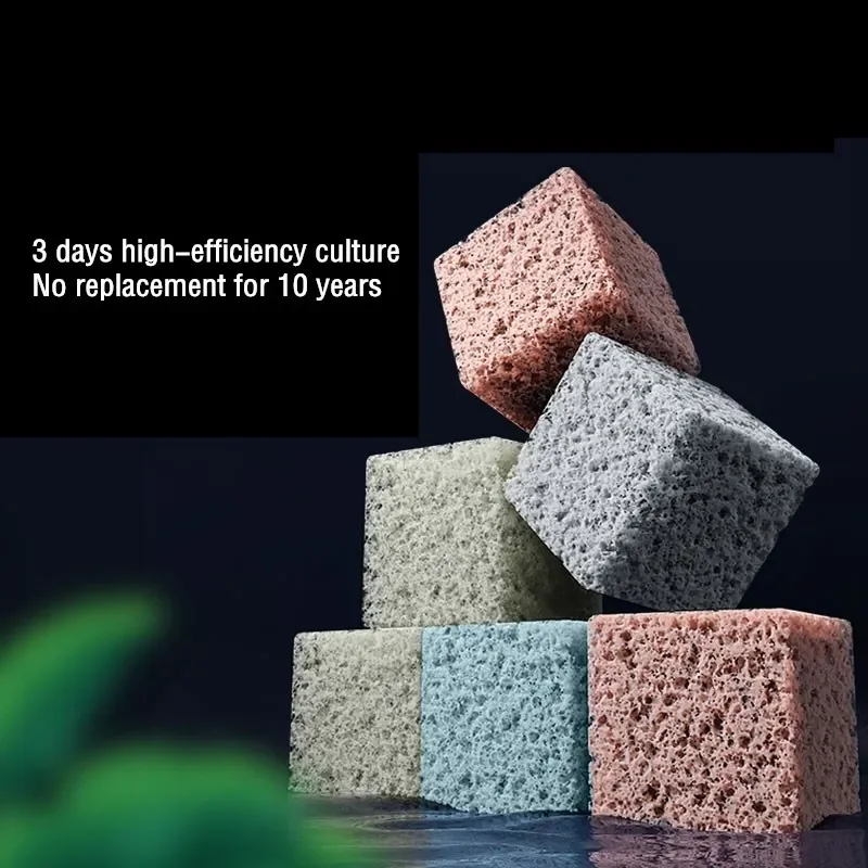 1L 4D Aquarium Nano Filter Med - Marine Aquarium Filter Media ulasan dan harga