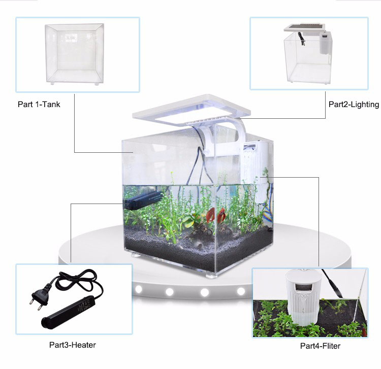 Mini Acrylic (25*25*25cm) Sale - Aquarium Marina ulasan dan harga