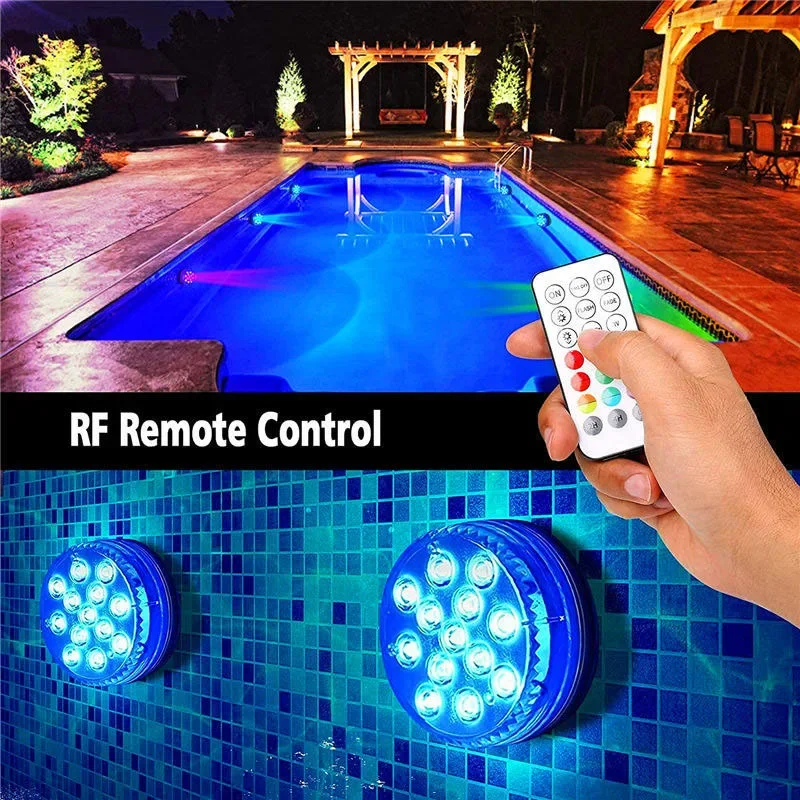 Swimming Pool Light 13LED Remo - Aquarium Marina ulasan dan harga