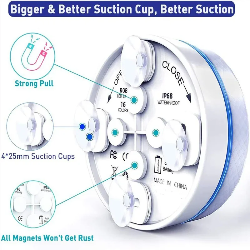Swimming Pool Light 13LED Remo - Aquarium Marina ulasan dan harga