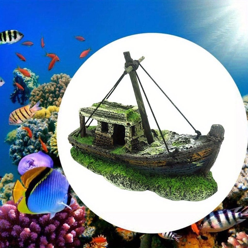 Aquarium Fish Tank Landscape W - Aquarium Marina ulasan dan harga