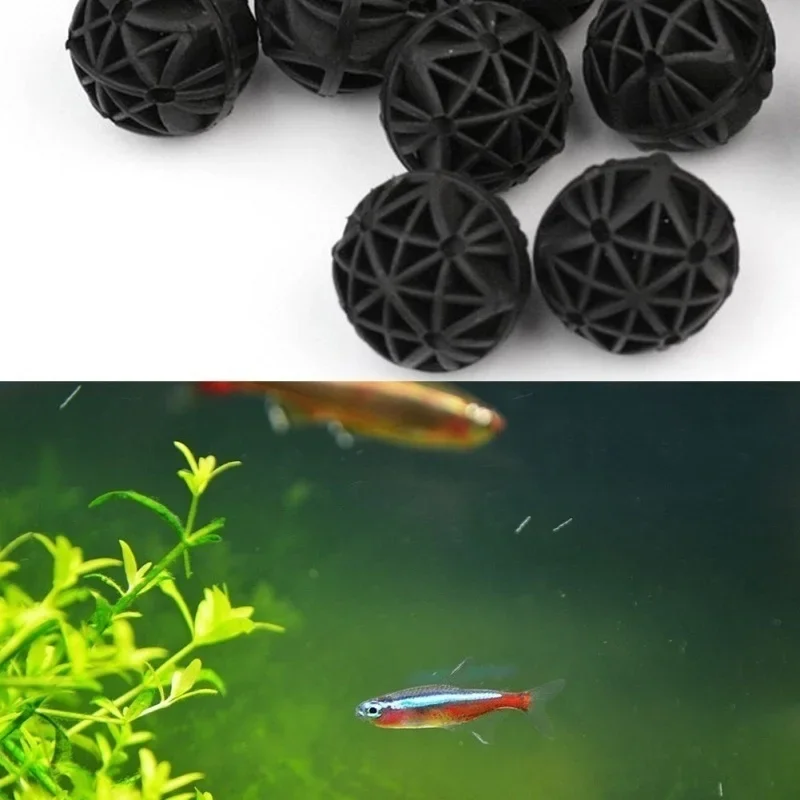20Pcs 16mm Aquarium Bio Balls  - Marine Aquarium Filter Media ulasan dan harga
