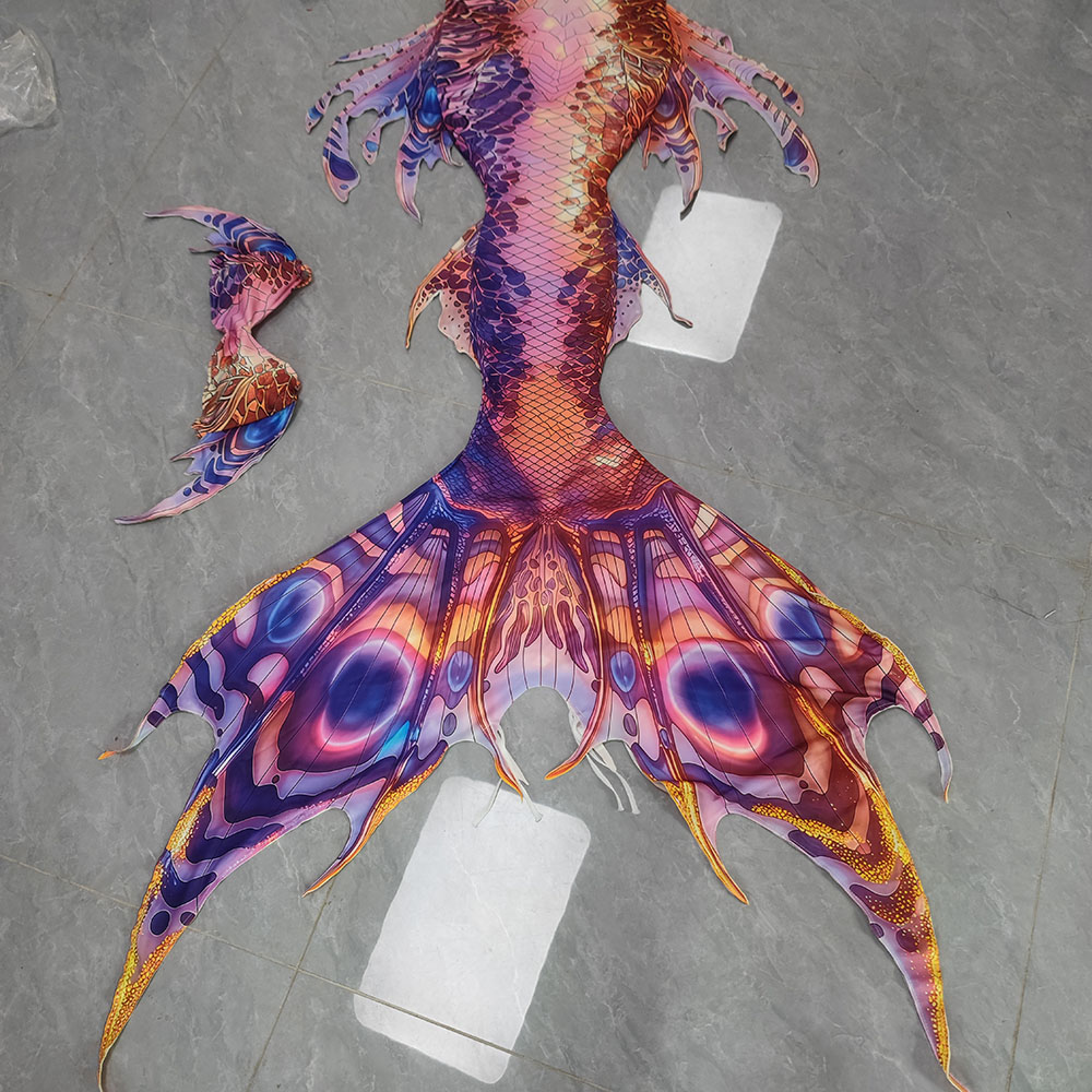 Original Colorful Mermaid Tail - Aquarium & Marine Museum Universiti Malaysia Sabah Kota Kinabalu Sabah Reviews ulasan dan harga