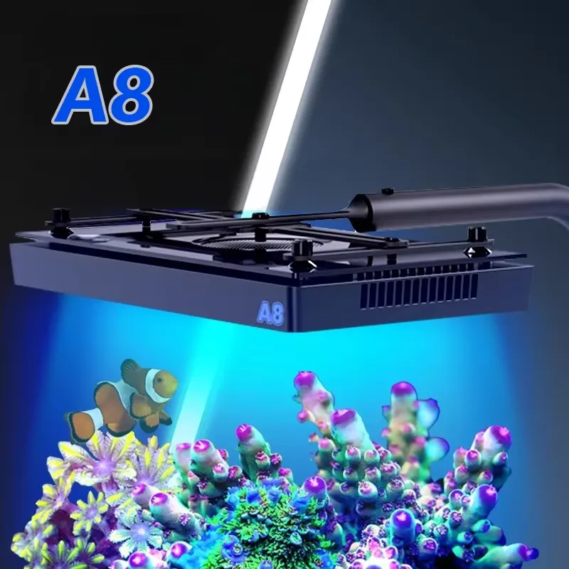 A8SE II Max Blue 240W WiFi App - Marine Aquarium Led ulasan dan harga