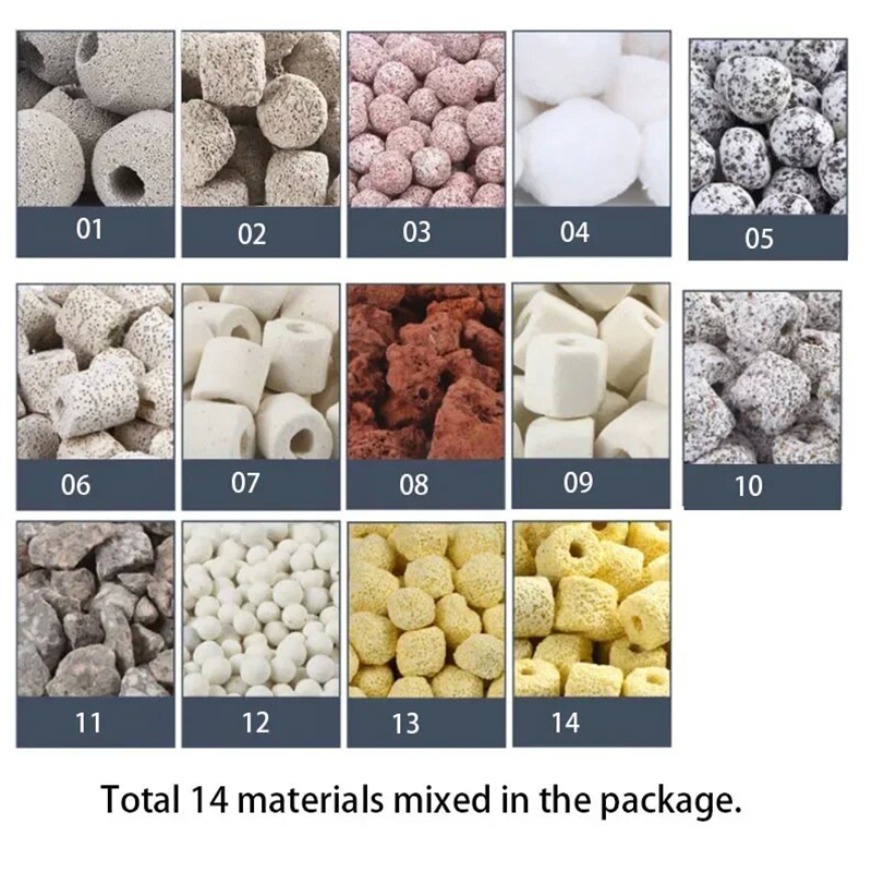250g 500g 1000g 14 Types Aquar - Marine Aquarium Filter Media ulasan dan harga